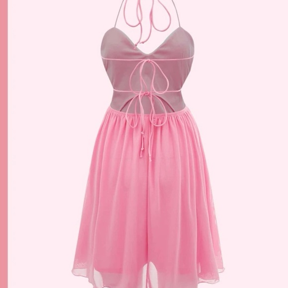 NWT Butterfly Pink Dress - Picture 2 of 6